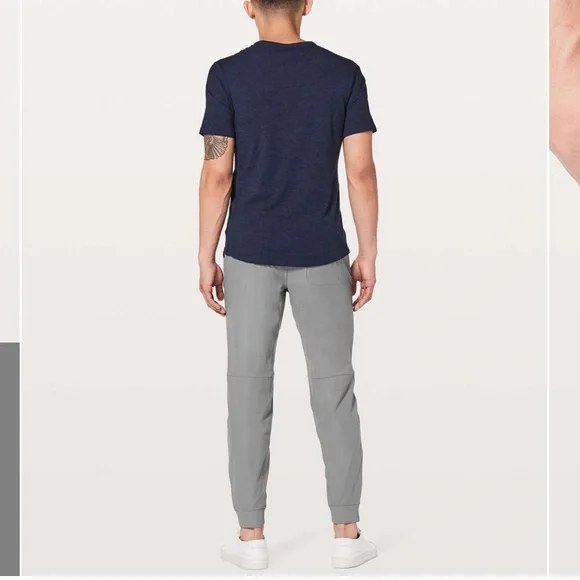 Lululemon Men’s ABC Jogger in Light Grey— Size Small